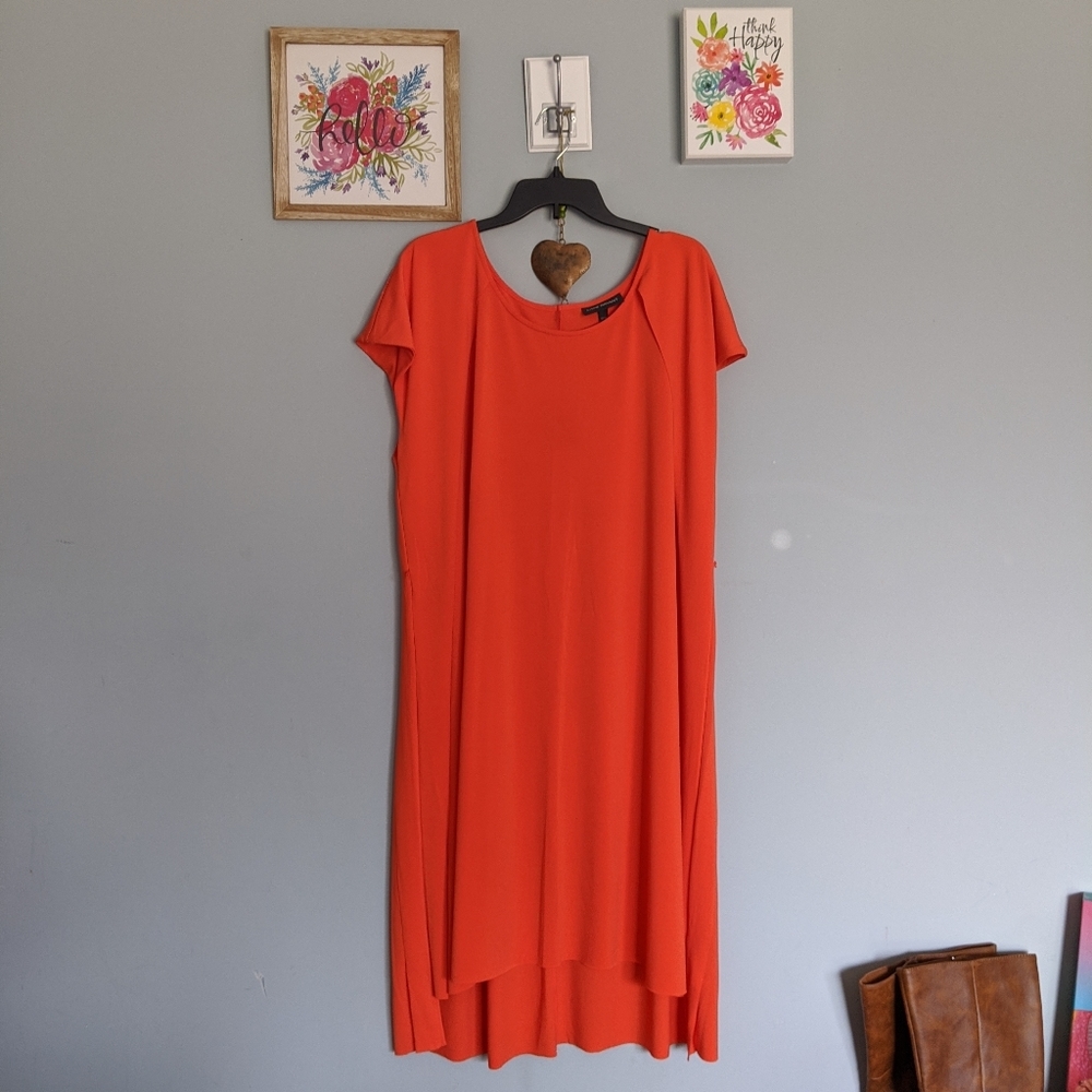 Lane Bryant NWOT orange plus size 22/24 dress